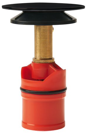 Wirquin syfon umywalkowy Nano quick-clack, czarny mat 30723978
