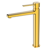 Invena bateria umywalkowa wysoka Glamour, złoty BU-02-W09-V