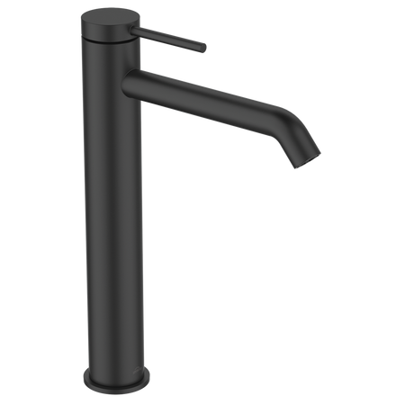 Invena bateria umywalkowa wysoka Kalitea, czarny BU-72-W04-V