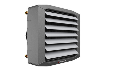 Flowair nagrzewnica wodna LEO L3 z 3-stopniowym regulatorem obrotów z termostatem i konsolą montażową 3,2-65,2 kW 51959