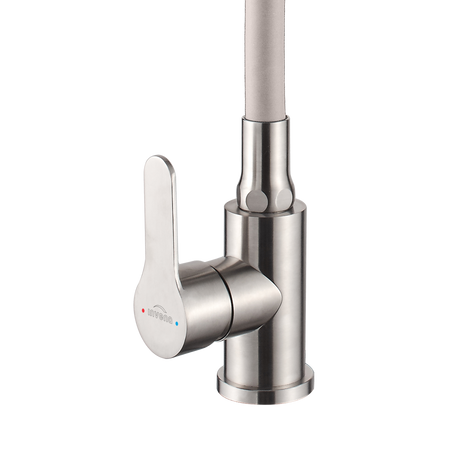 Invena bateria kuchenna Ksanti Inox, inox/beżowy BZ-37-I03-L