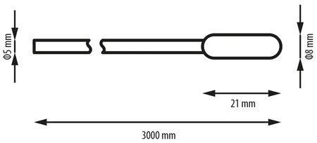 Salus czujnik podłogi FS 300, 3m FS300