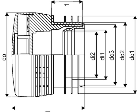 Uponor zawór napowietrzający HYPAIR 70-110 1134571