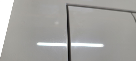 WYPRZEDAŻ: Geberit przycisk uruchamiający Delta 30, przedni, biały-alpin 115.137.11.1