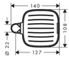 Hansgrohe mydelniczka Casetta E 26519000