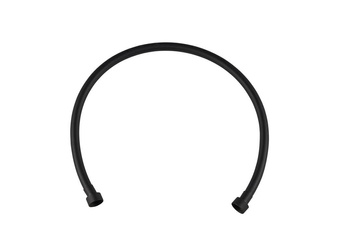 Invena wąż przyłączeniowy 80 cm czarny AW-44-080