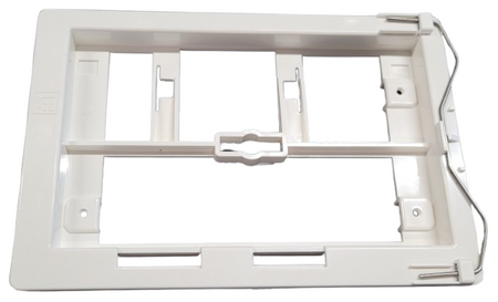 WYPRZEDAŻ: KK-POL płytka przycisków M11v1 biała/białe (bez loga Aquafiori) SPP/114/0.1/K