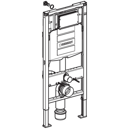 WYPRZEDAŻ: Geberit Duofix H112 stelaż do WC, zabudowa lekka UP320 concept 111.319.00.5
