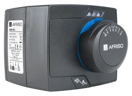 Afriso siłownik elektryczny ARM 992 ProClick proporcjonalny 24 V AC/DC, 60/120 s, 6 Nm 1499210