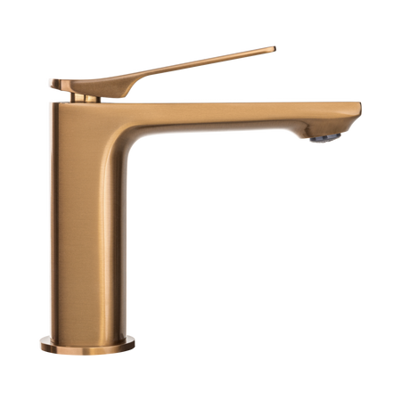 Invena bateria umywalkowa Neri Plus, miedź BU-P1-014-L