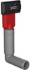 Franke ukryty przelew Color Line, czarny mat 112.0657.273