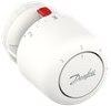 Danfoss głowica termostatyczna gazowa Aero RA click, czujnik wbudowany, biała 015G4596