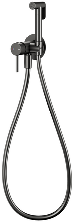 KFA bateria bidetowa podtynkowa Moza, gun metal grey PVD 5039-512-61