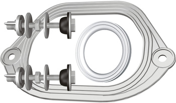 KK-POL komplet naprawczy do kompaktu WC - typ E 350/K/010-00-T0