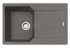 Franke zlewozmywak jednokomorowy wbudowywany Fragranite Urban UBG 611-78, kamienny szary 114.0687.273