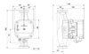 Grundfos pompa obiegowa ALPHA1 L 25-60 180 1x230V 99160584