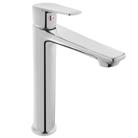 Invena bateria umywalkowa wysoka Dokos chrom BU-19-W01-V