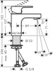 Hansgrohe Vernis Shape bateria umywalkowa 70 71560670