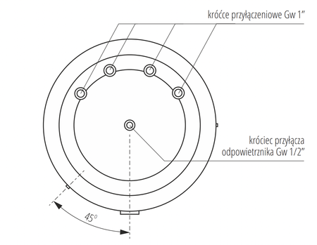 Kospel zbiornik buforowy SVK-100 SVK-100.PL