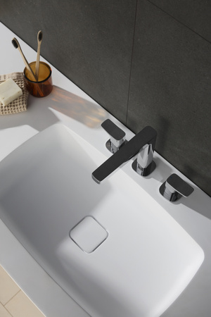 KFA bateria umywalkowa stojąca 3-otworowa Malaga, chrom 4522-221-00