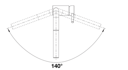 Blanco bateria kuchenna LINUS-S z wyciąganą wylewką Siligranit-Look antracyt 516688