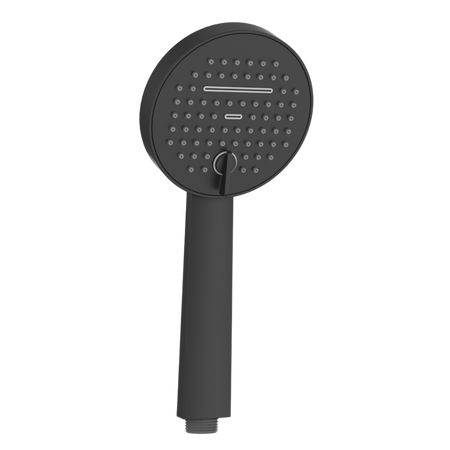 Invena zestaw natryskowy na drążku Moonlight, czarny/rose gold 2f AU-77-Z14-V