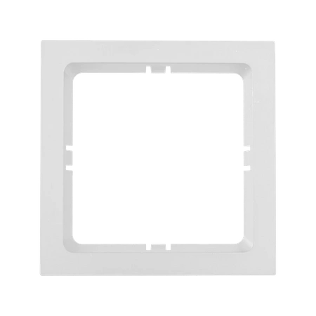 Engo ramka do regulatorów serii EASY, E25, E20i, biała EBEZEL-W