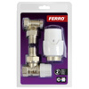 Ferro komplet termostatyczny kątowy 1/2" ZTM21