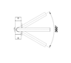 Blanco bateria FONTAS II czarny mat 526670