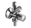 Schell zawór kombinowany kątowy COMFORT 1/2"x3/8"x3/4" chrom z BSZ, bez ASAG 035510699