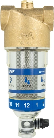 Afriso filtr do wody AWF 120, płukanie wsteczne, GW G3/4" 4212000 
