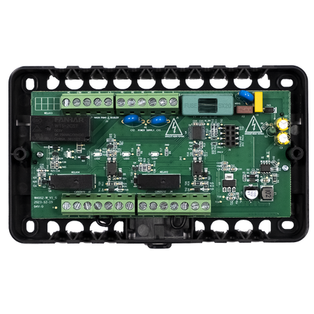 Engo integrator dwóch obiegów grzewczych z obsługą dodatkowej pompy głównej oraz źródła ciepła, 230V ECB2-230