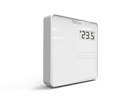 Tech przewodowy regulator pokojowy dwustanowy do listwy L-9 R-9b biały STR9BWH