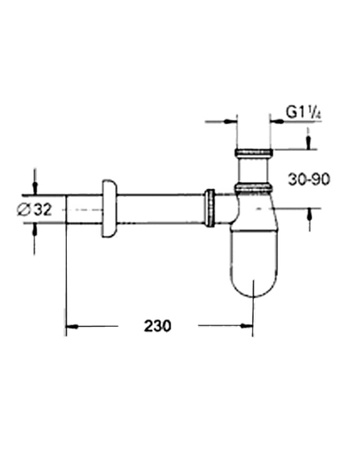 KFA syfon butelkowy 601-054-00