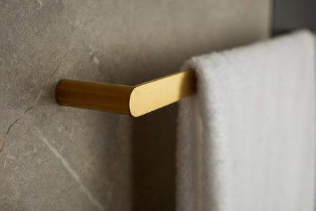 KFA wieszak łazienkowy 60 cm, złoto szczotkowane PVD 864-027-31