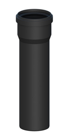 Ricom rura prosta PP L 1000 mm DN 60 odporna na promieniowanie UV z uszczelką EPDM 22060C