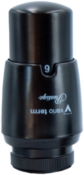 Vario Term głowica termostatyczna Prestige GHe.01-24C M28x1.5 czarny mat 000M641A024