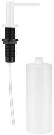 Invena dozownik na płyn do mycia naczyń lub mydło Issa, biały AA-23-002-J