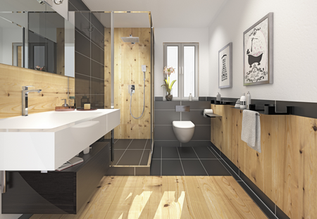 Invena bateria umywalkowa wysoka Nyks, chrom BU-28-W01-S