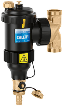 Caleffi separator zanieczyszczeń z podwójnym magnesem DIRTMAG®PRO, seria 5457, 1 1/4" GW 545707