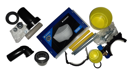 Zestaw Duofix stelaż podtynkowy Geberit do WC + miska Cersanit CleanOn WC z deską S056