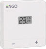 Engo przewodowy regulator temperatury, biały zasilanie bateryjne EASY-BATW