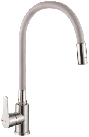 Invena bateria kuchenna Ksanti Inox, inox/beżowy BZ-37-I03-L