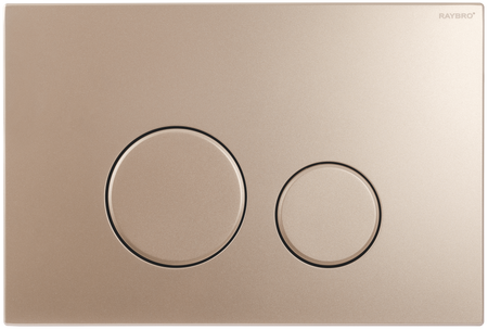 Zestaw stelaż podtynkowy Geberit UP100 do WC z przyciskiem Cortado bronze gold S234