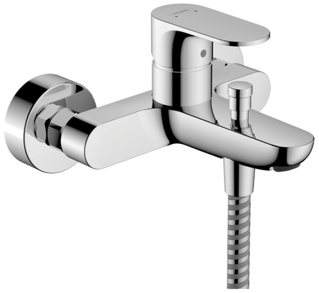 Hansgrohe bateria wannowa, natynkowa Rebris S, chrom 72440000