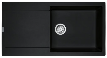 Franke zlewozmywak jednokomorowy wpuszczany Maris MRG 611-97 XL Fragranite, onyx 114.0675.976