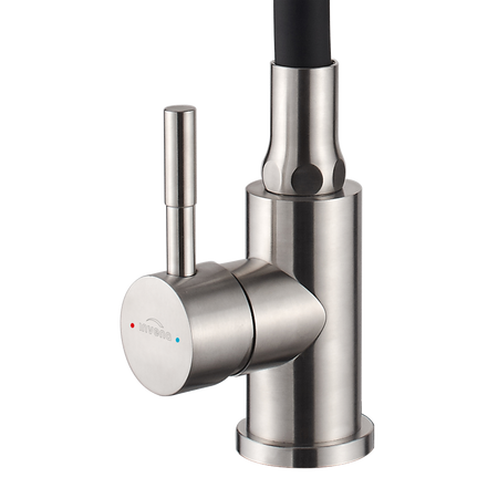 Invena bateria kuchenna Gabi, inox/czarny BZ-87-043-L