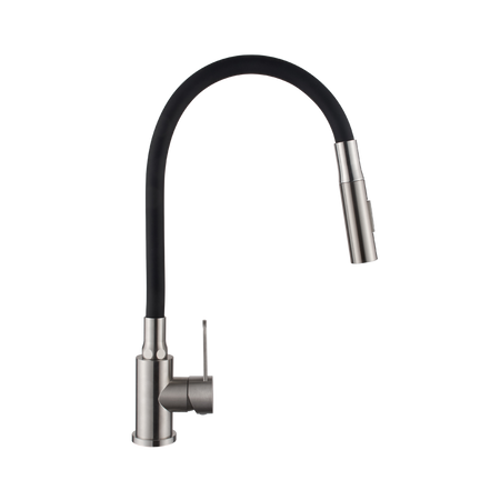 Invena bateria kuchenna Dalis, inox/czarny BZ-64-043-L