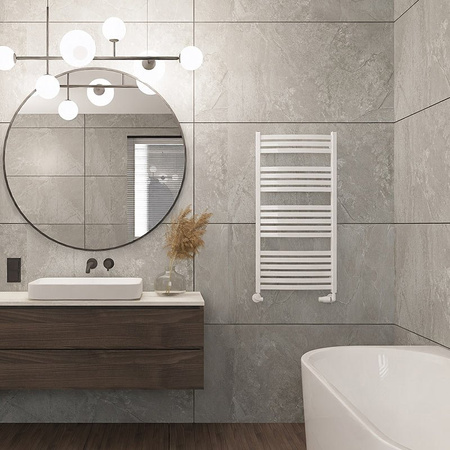 Radeco grzejnik łazienkowy ENZO K AK4-500/EL 1060x530x500, biały AK4-500/EL