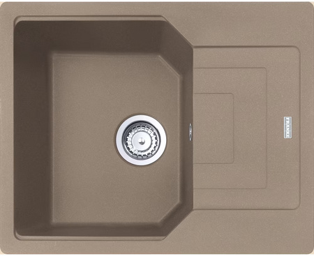 Franke zlewozmywak jednokomorowy wbudowywany Urban UBG 611-62 GSC Fragranite, cappuccino 114.0687.264